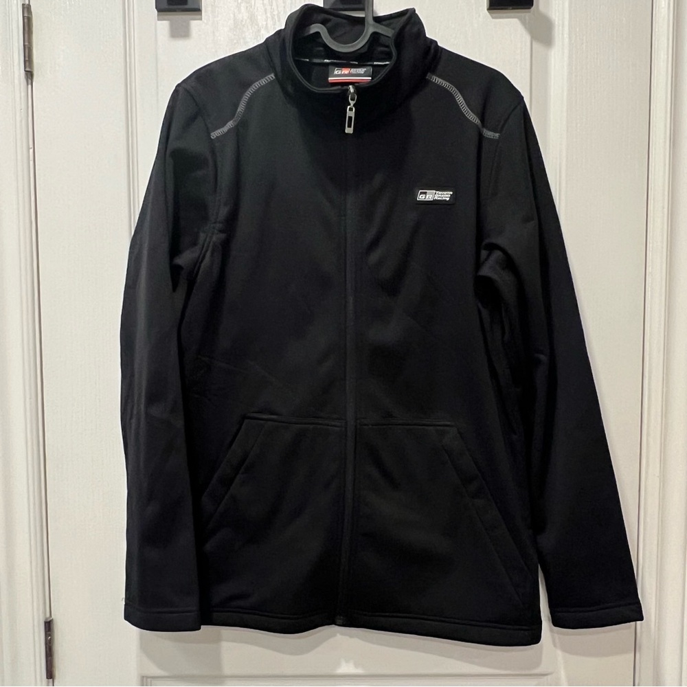 Toyota Gazoo racing black softshell jacket